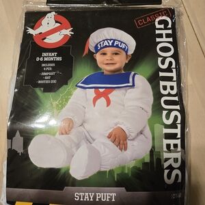 Stay Puft Infant Costume - White and Blue